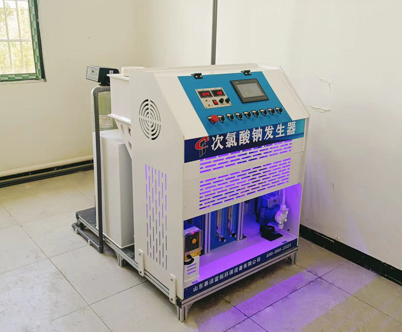 200克次氯酸鈉發(fā)生器+加藥設(shè)備用于自來水廠消毒